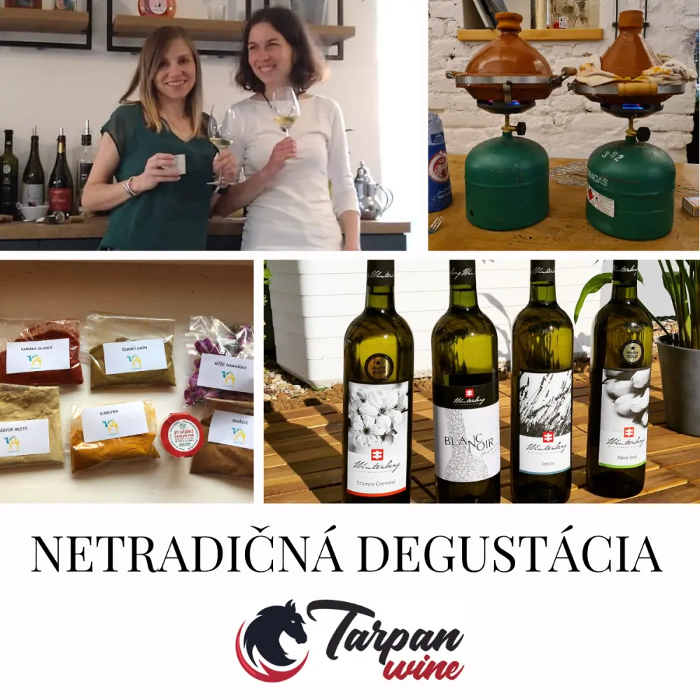 Slovenské víno a marocké jídlo - netradiční degustace