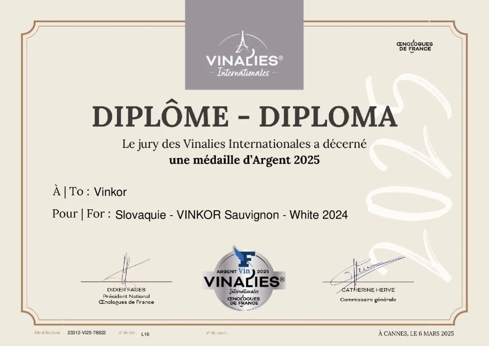 Vinkor Sauvignon 2024